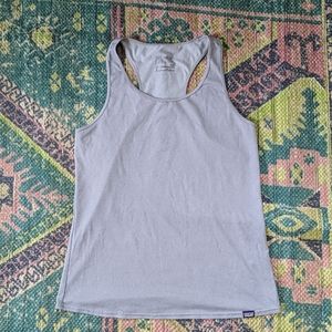 Gray Patagonia Capilene Baselayer tank top